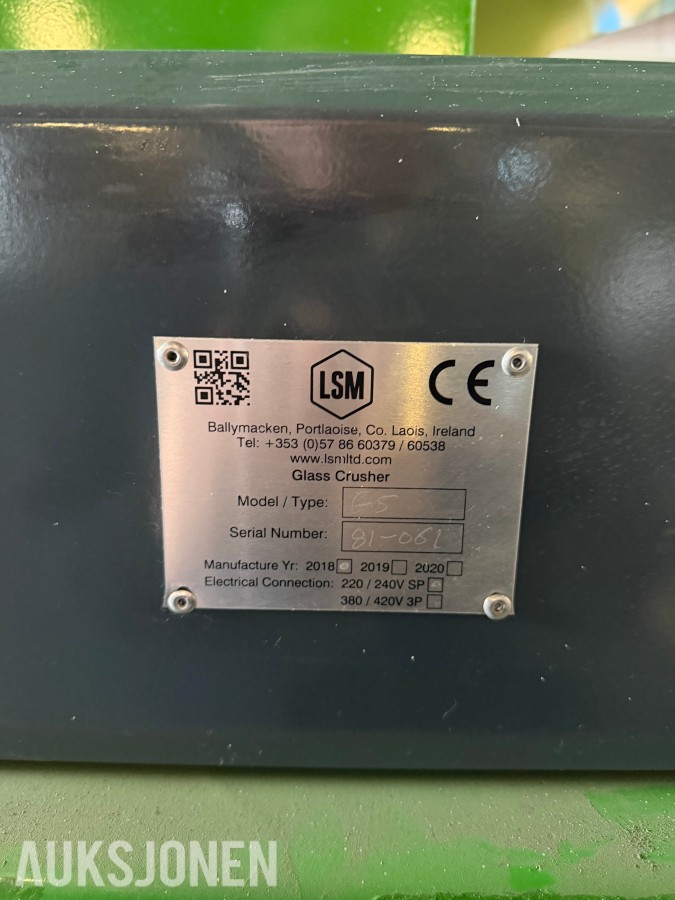 LSM G5 glassknuser – 2018 – 220/240 V
