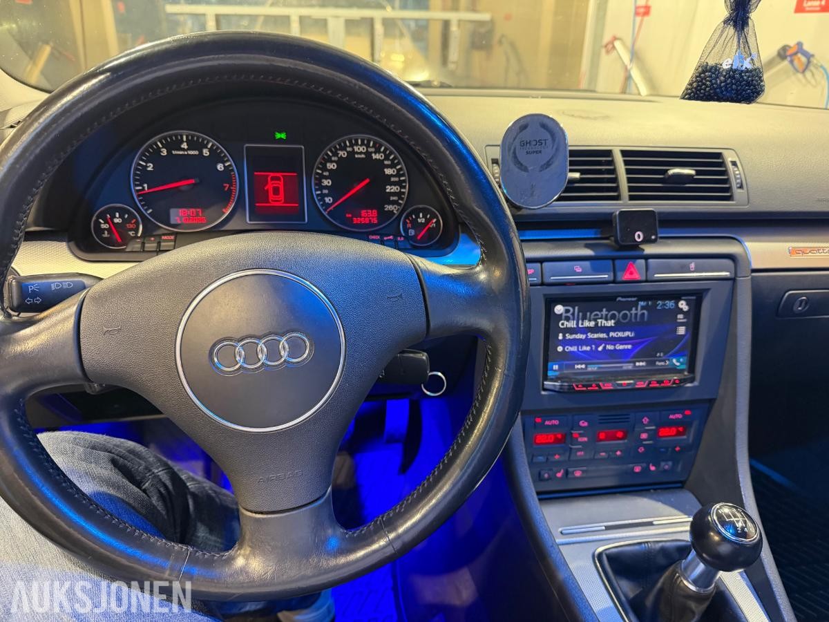 2005 AUDI A4 B6 1.8T 163HK QUATTRO CRUISEKONTROLL HENGERFESTE BOSE