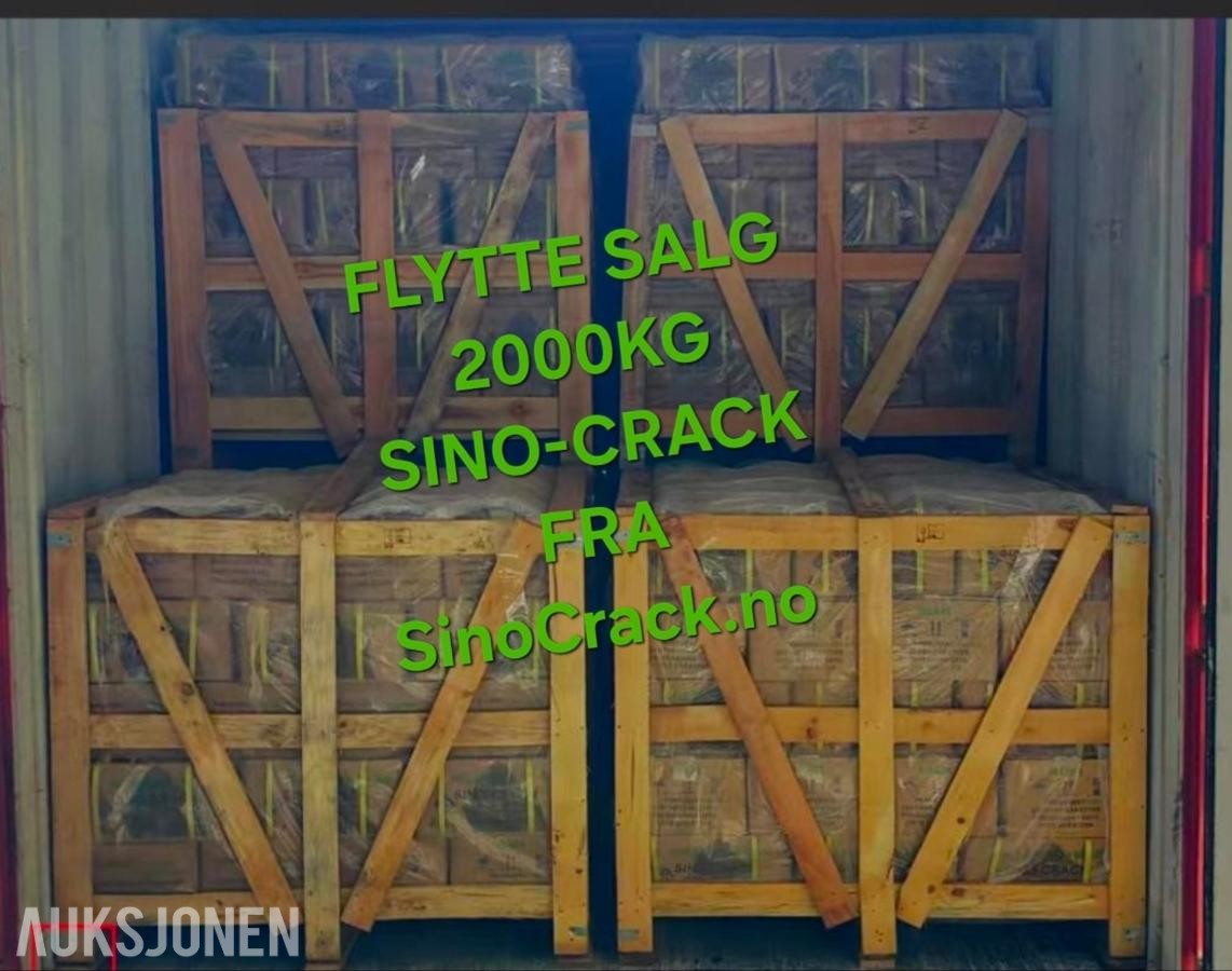 Sino-crack 2000kg HELÅRS *Ingen minstepris*