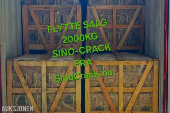 Sino-crack 2000kg HELÅRS *Ingen minstepris*