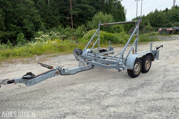 2012 Lancier K1500 Kabelhenger – 1 420 kg nyttelast – 2 100 kg totalvekt – Tandem