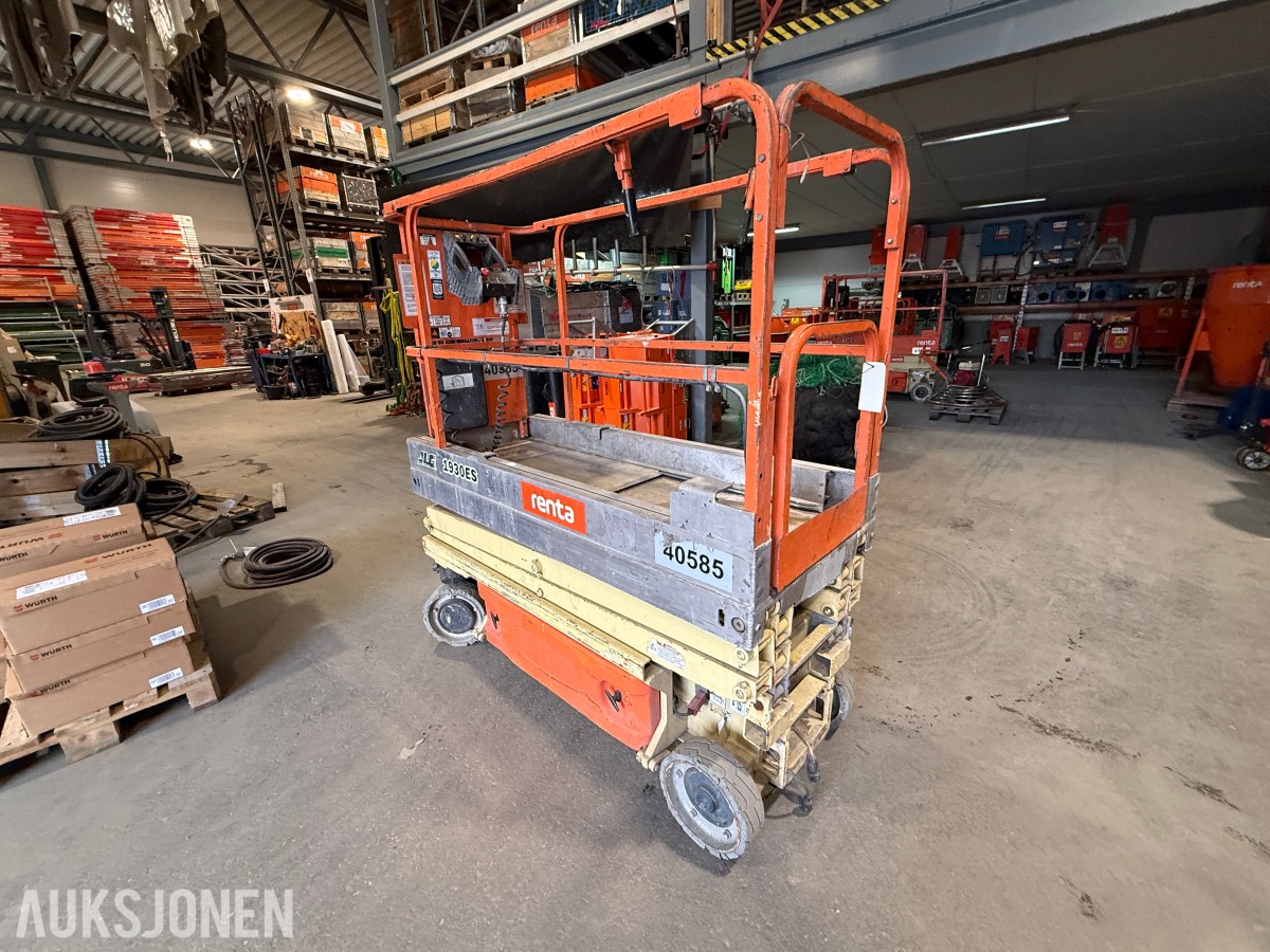 2011 JLG 1930ES sakseløft 7.72M