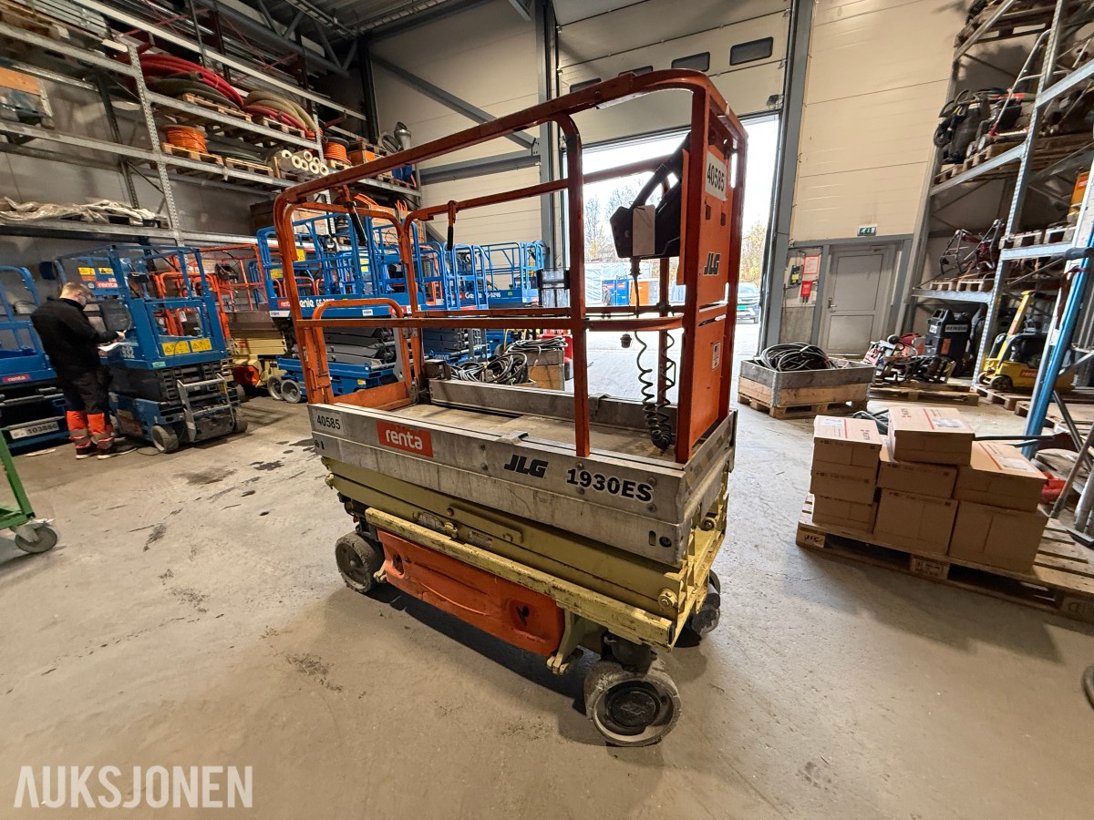 2011 JLG 1930ES sakseløft 7.72M