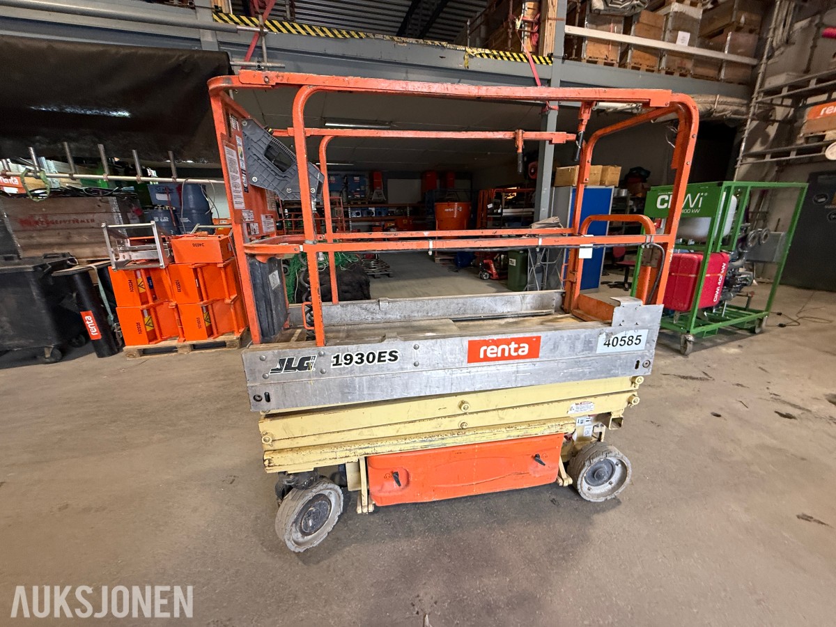 2011 JLG 1930ES sakseløft 7.72M