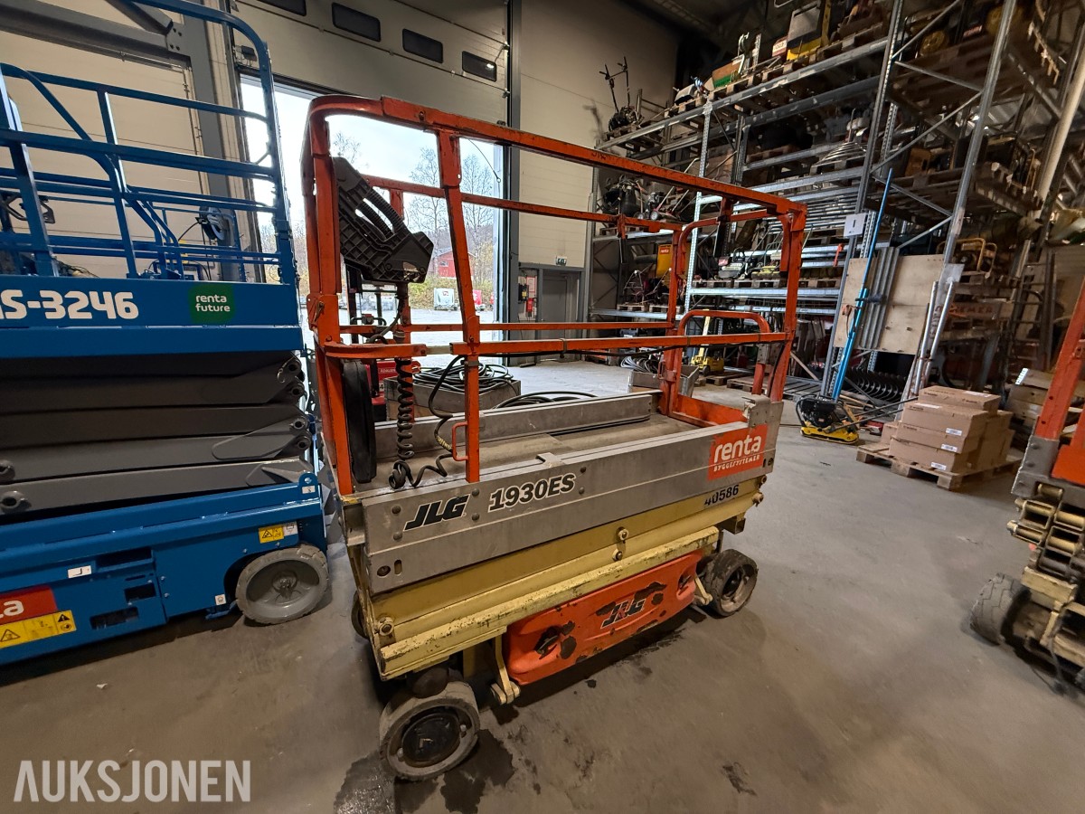 2012 JLG 1930ES sakseløft 7.72M