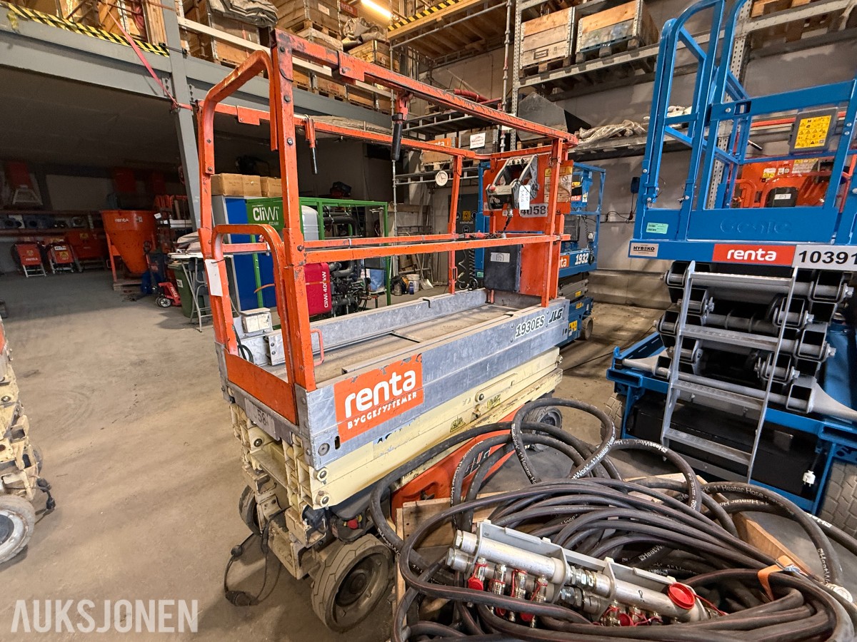 2012 JLG 1930ES sakseløft 7.72M
