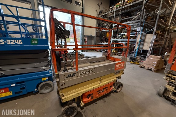 2012 JLG 1930ES sakseløft 7.72M