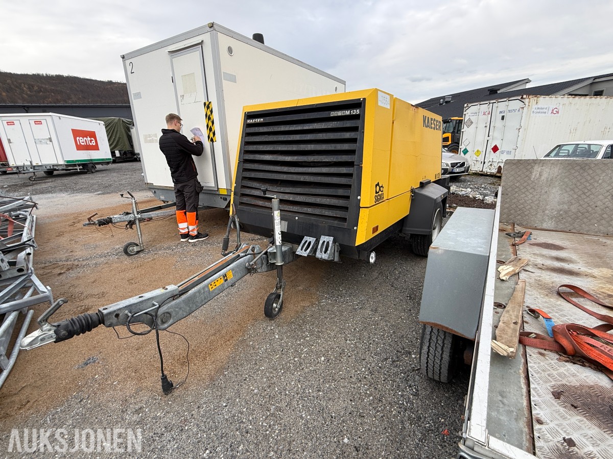 2011 Kaeser M135 Kompressor 14 bar - 10.5m3/min
