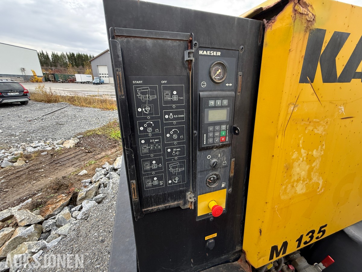 2011 Kaeser M135 Kompressor 14 bar - 10.5m3/min