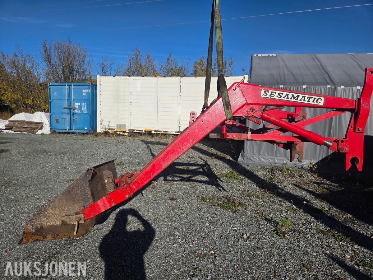 1978 Massey Ferguson MF 165 komplett laster med skuff