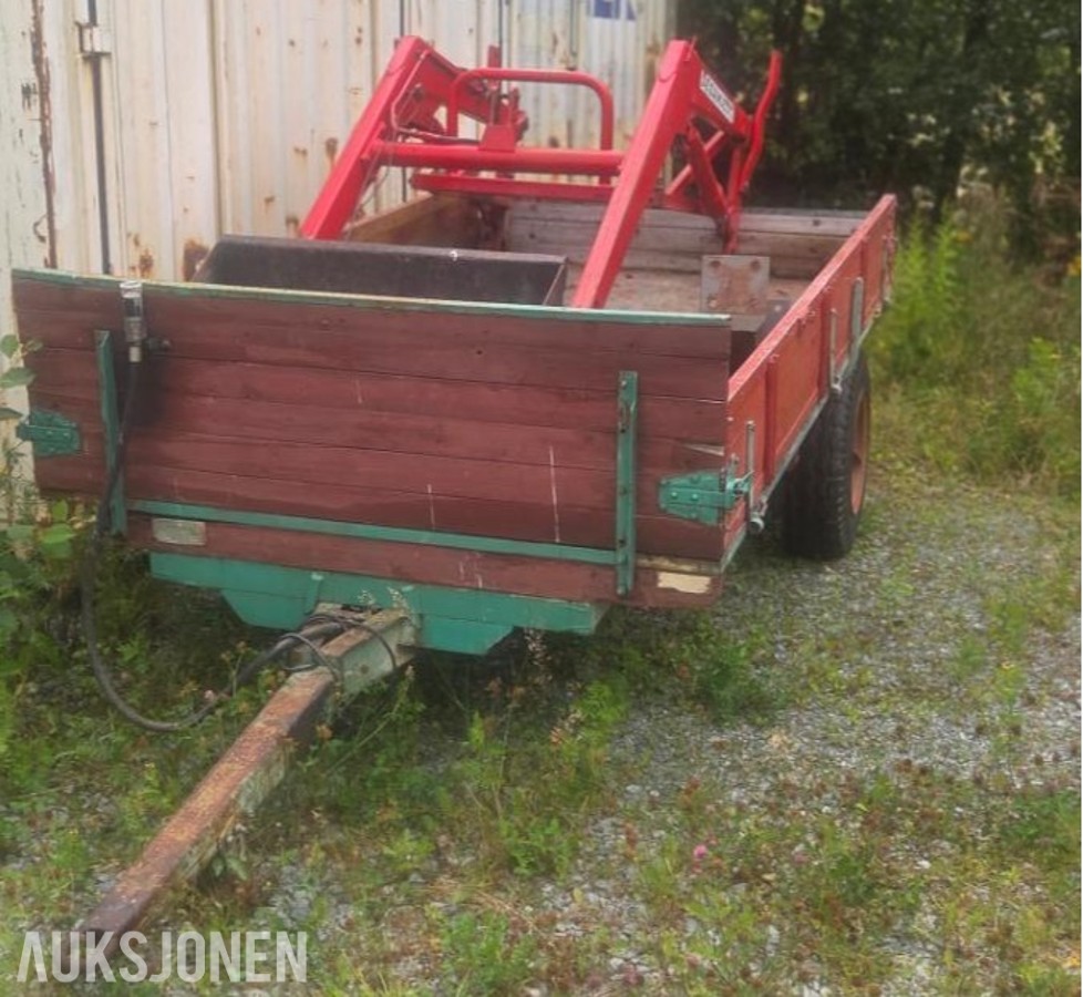 1978 Massey Ferguson MF 165 komplett laster med skuff