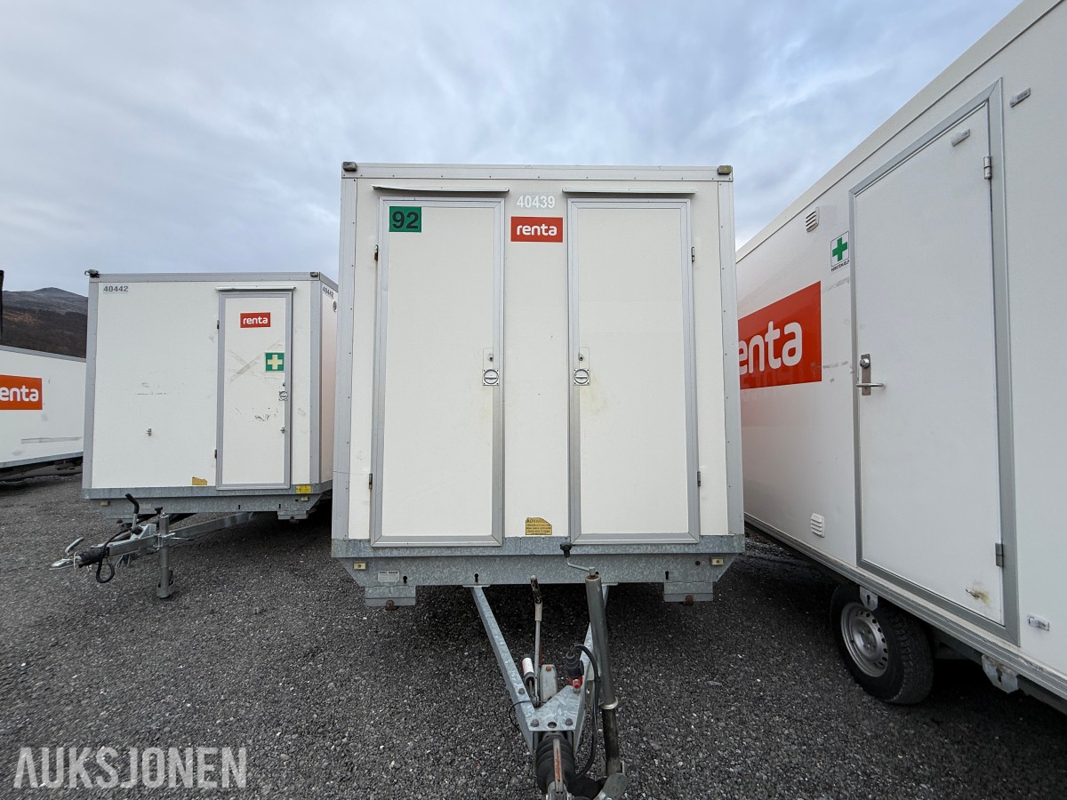 Eurowagon letthus 4.2M - 6 Pers - Forbrenningstoalett