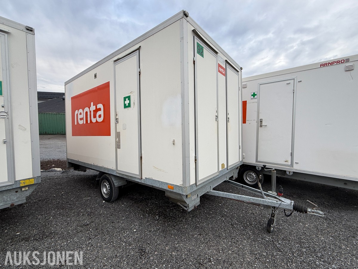 Eurowagon letthus 4.2M - 6 Pers - Forbrenningstoalett