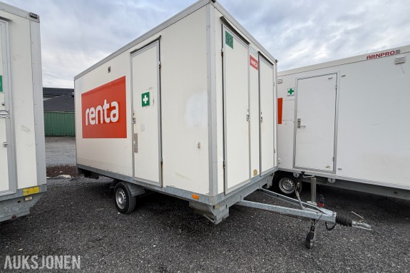 Eurowagon letthus 4.2M - 6 Pers - Forbrenningstoalett