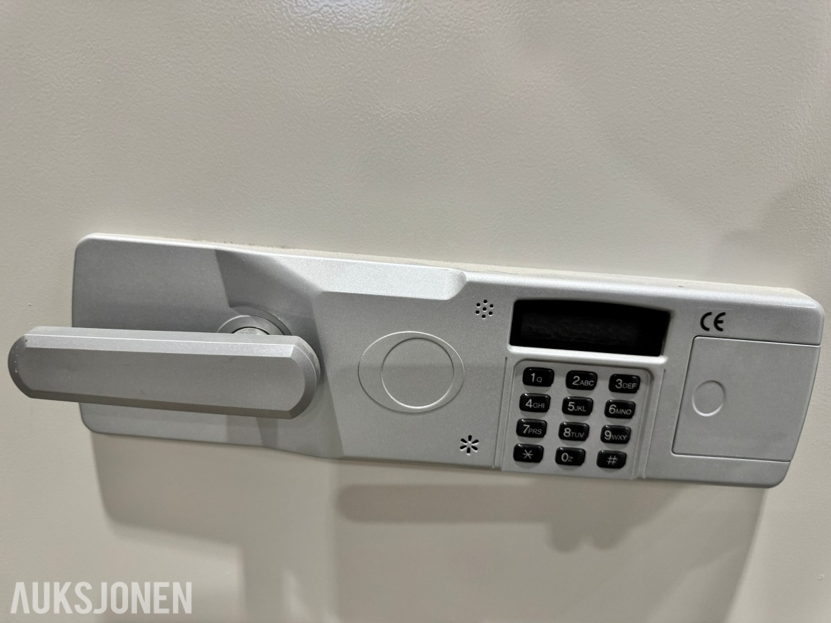 Safe brannsikker med kodelås. 