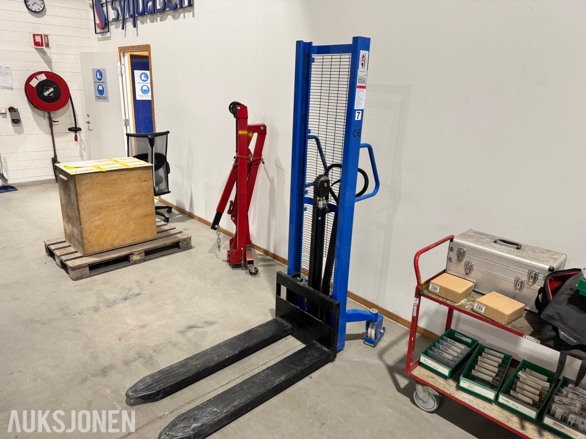2018 Pallestabler FS1016 1000 kg