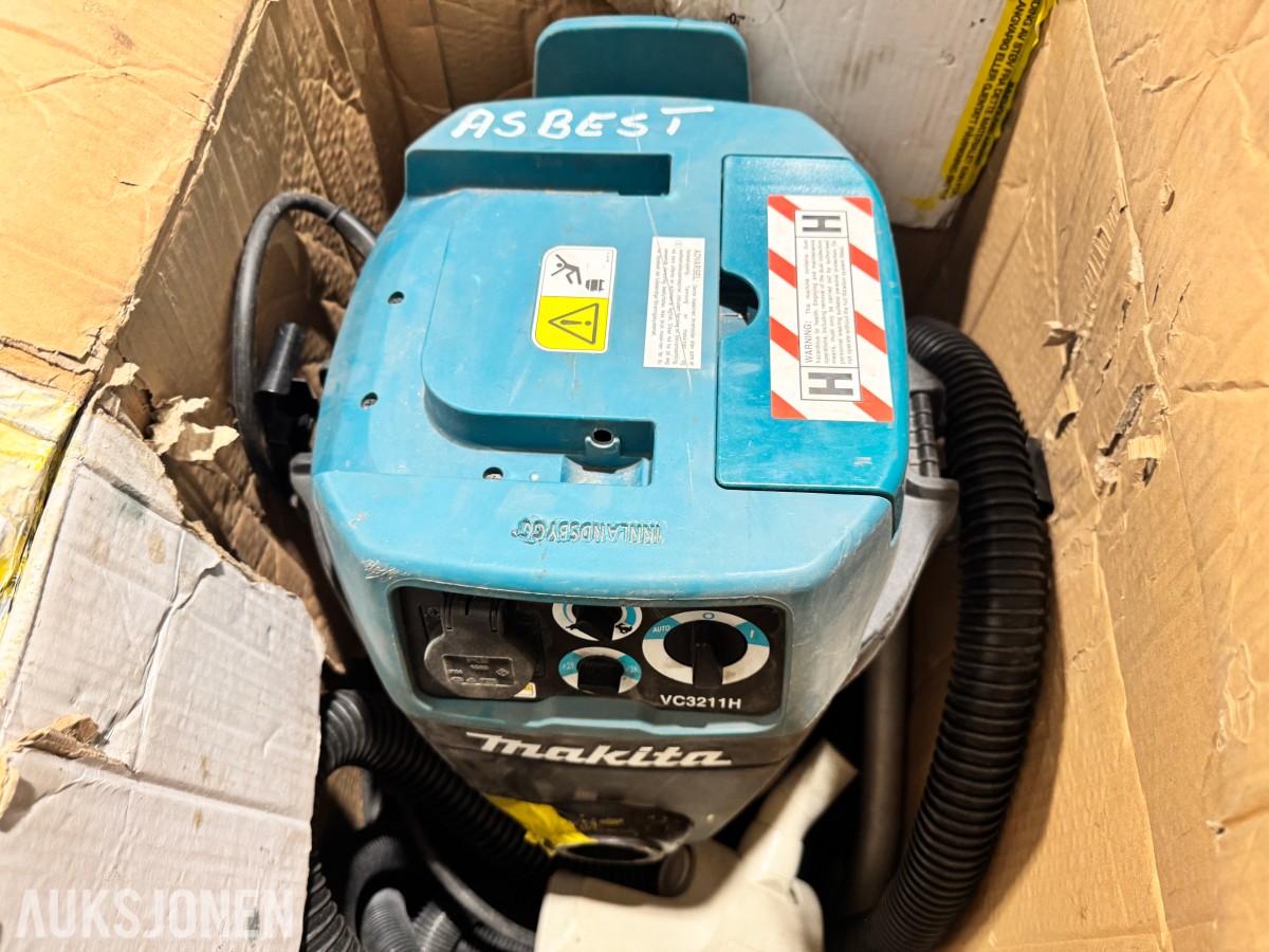Makita VC3211H støvsuger for asbest