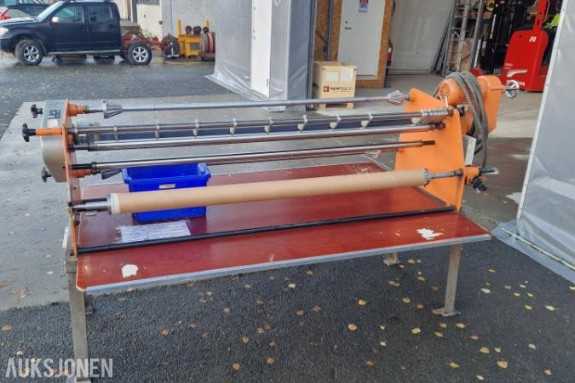 Schwalbach rulleskjære-/omspolingsmaskin – 150 cm rullbredde BS4