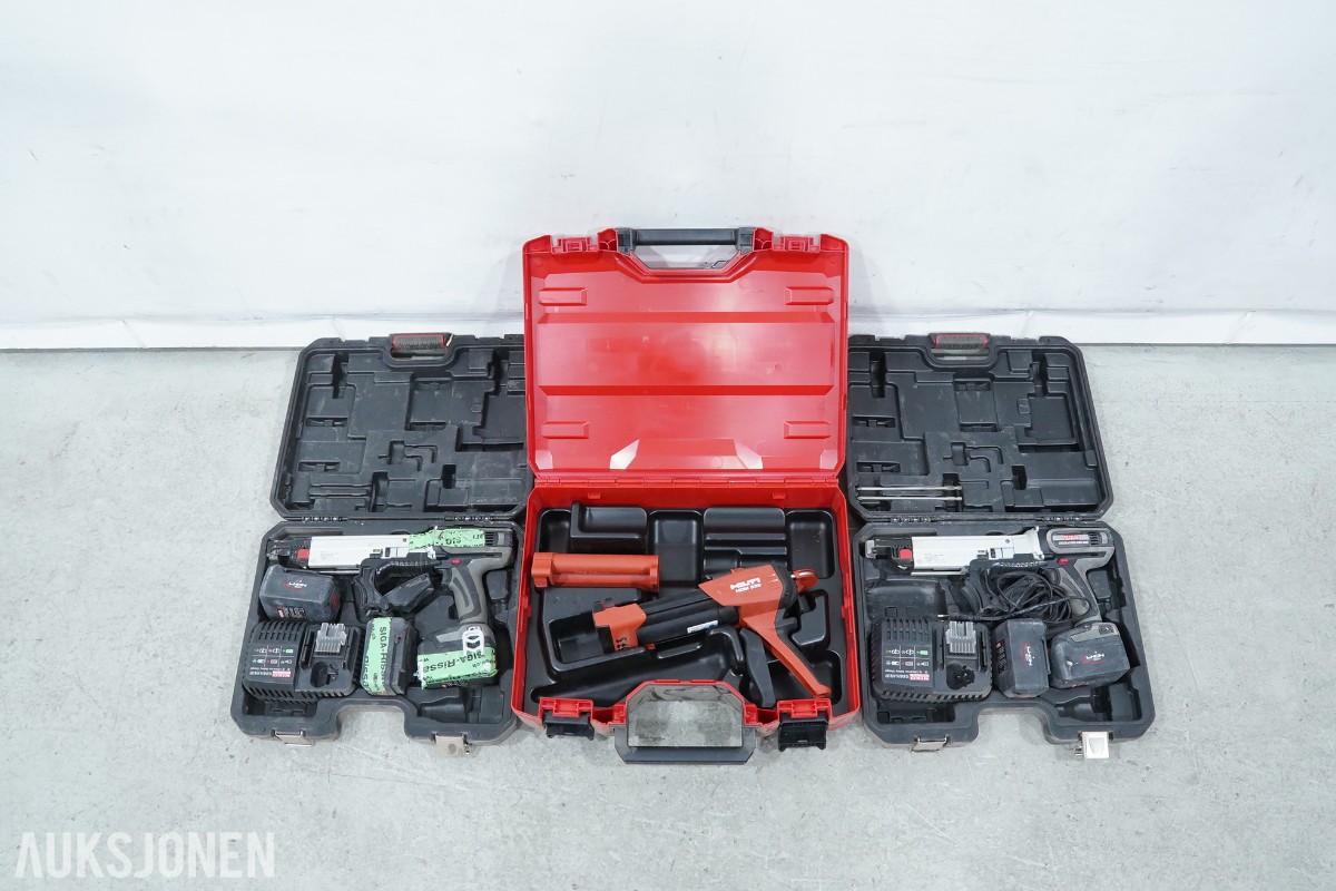 2 stk. NIKO SA55 COMBI, Hilti HDM 330