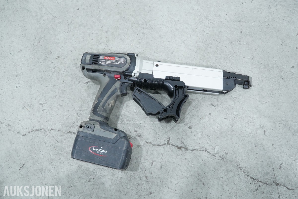 NIKO SA55 COMBI skruautomat og Hilti HDM 330 utpresseapparat