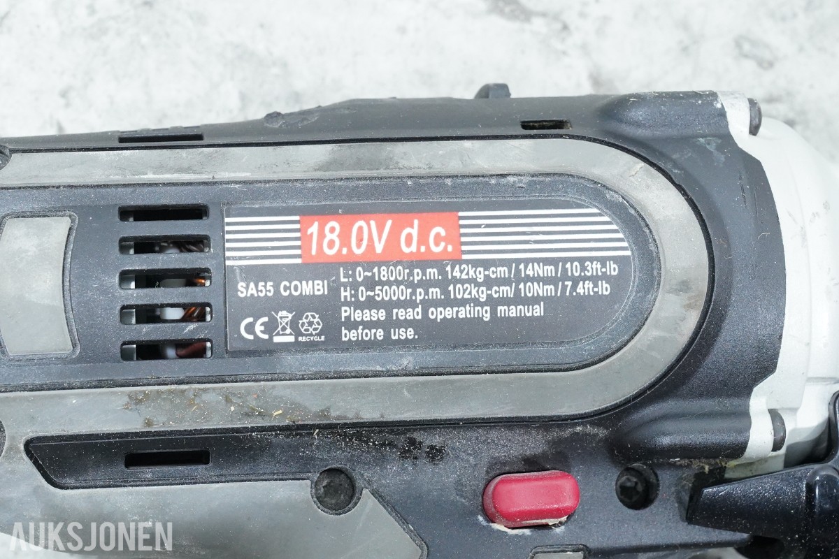 NIKO SA55 COMBI skruautomat og Hilti HDM 330 utpresseapparat