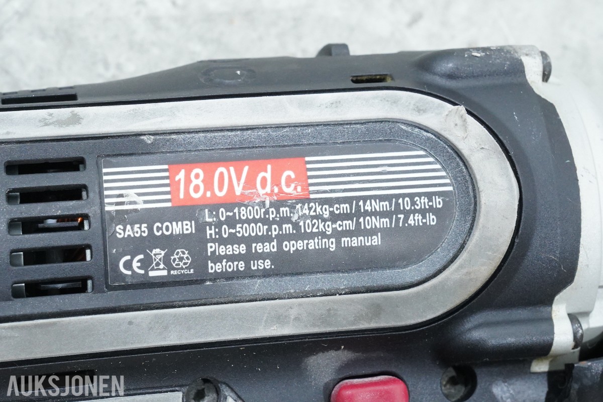 NIKO SA55 COMBI skruautomat og Hilti HDM 330 utpresseapparat