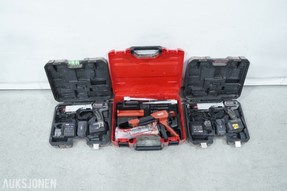 NIKO SA55 COMBI skruautomat og Hilti HDM 330 utpresseapparat