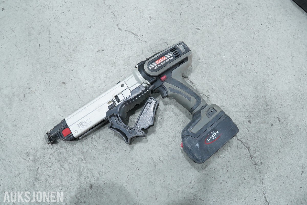 NIKO SA55 COMBI skruautomat og Hilti HDM 330 utpresseapparat