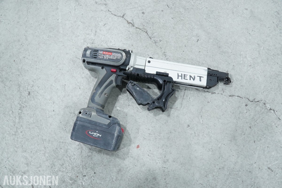 NIKO SA55 COMBI skruautomat og Hilti HDM 330 utpresseapparat