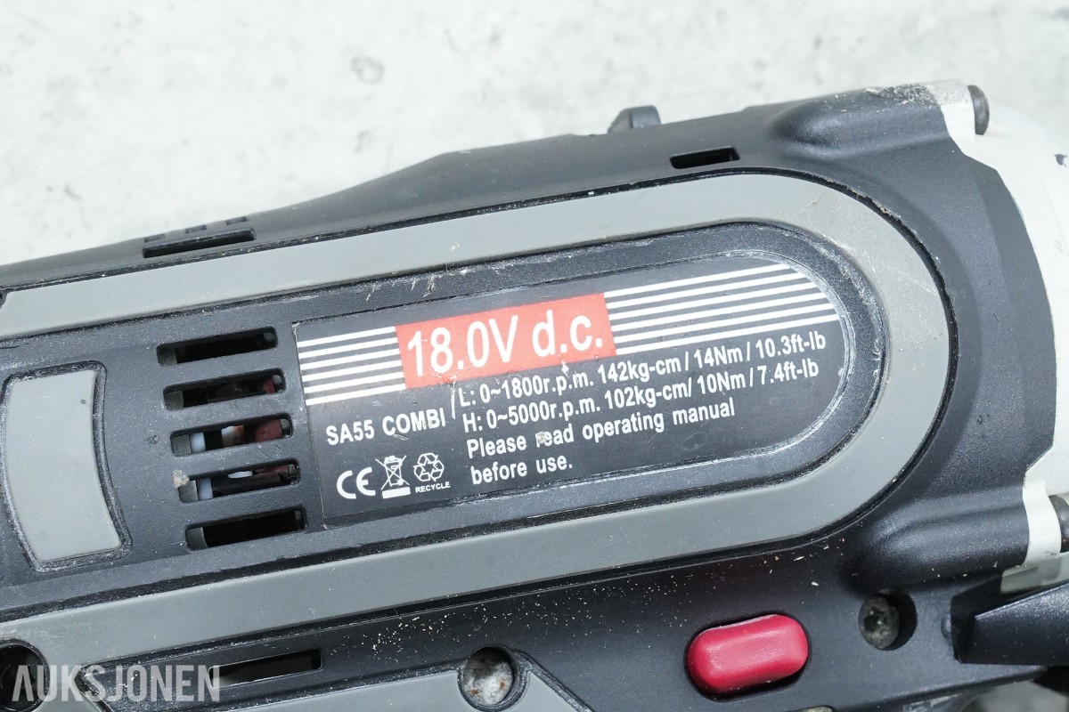 NIKO SA55 COMBI skruautomat og Hilti HDM 330 utpresseapparat