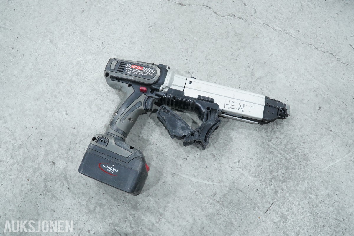 NIKO SA55 COMBI skruautomat og Hilti HDM 330 utpresseapparat