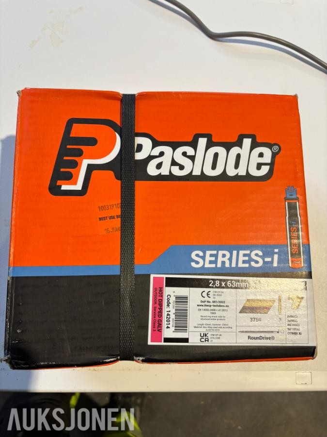 Paslode series-i spiker med gasspatron