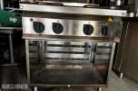Berto`s E7PQ4M 10,4 KW 4 plater kokeplate