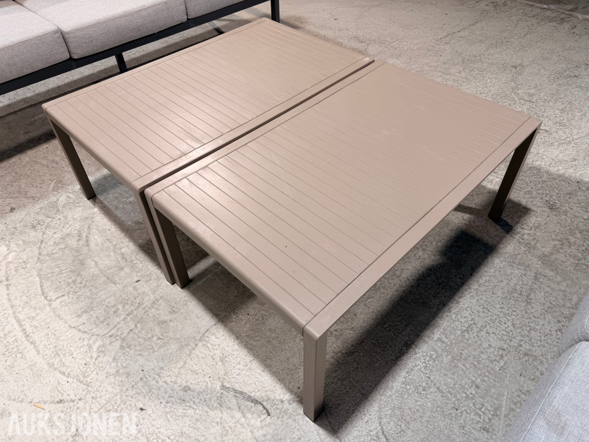 Brafab Samvaro sofa­gruppe med 2 Nardi Aria 100 bord