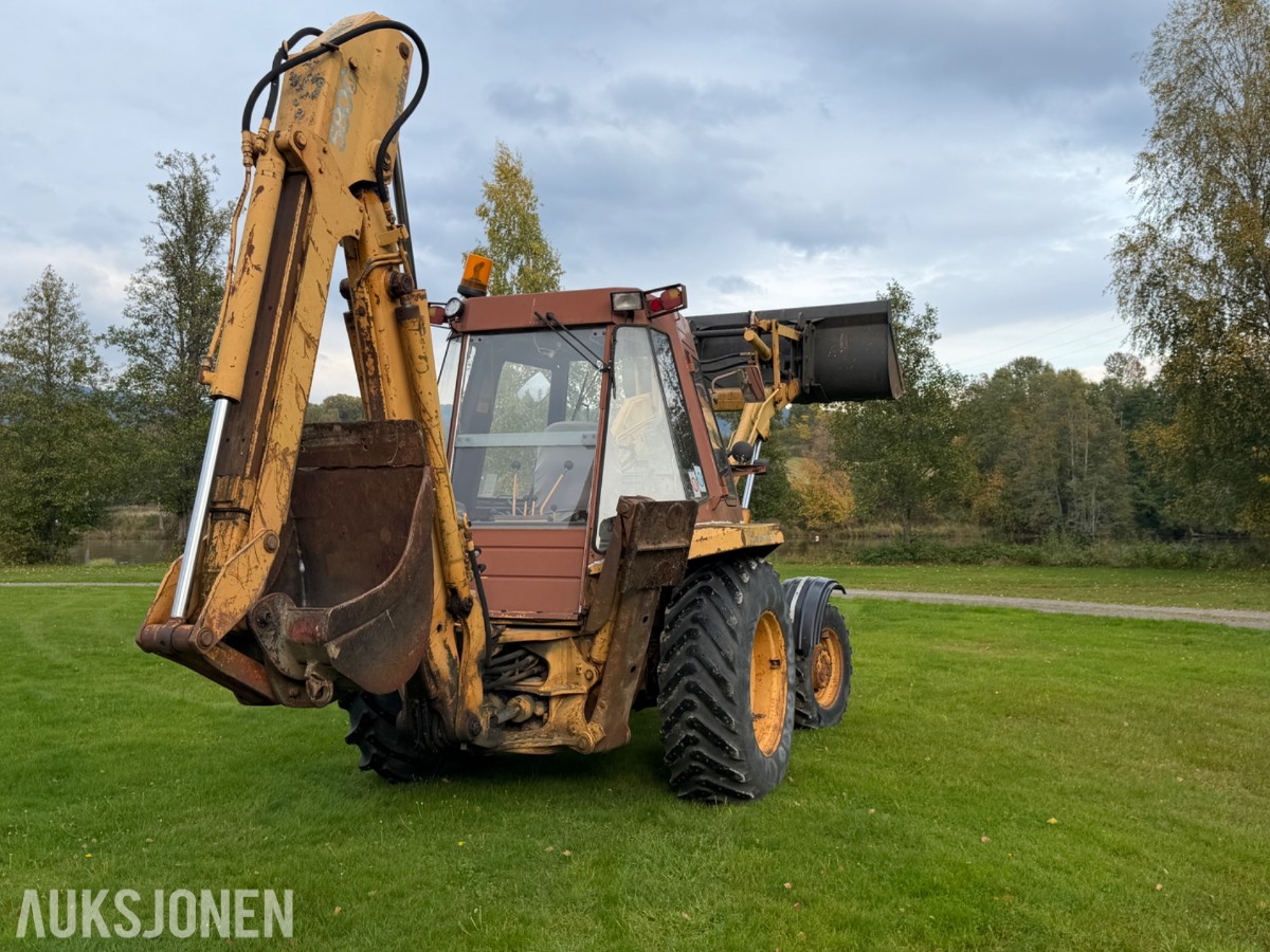 1985 Case 580G traktorgraver