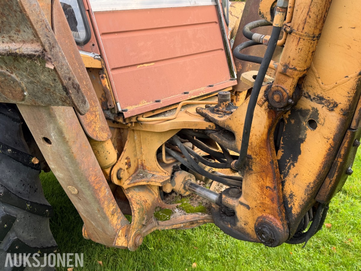 1985 Case 580G traktorgraver