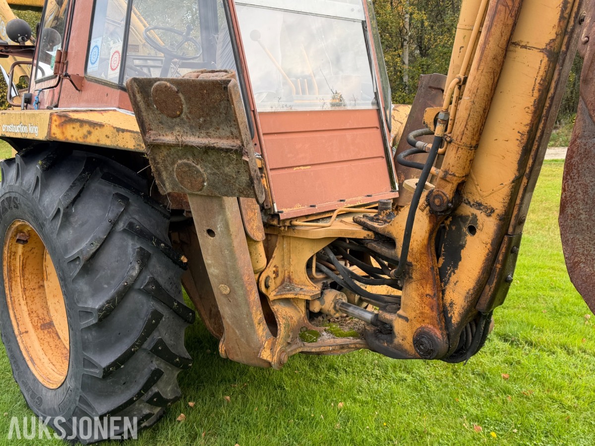 1985 Case 580G traktorgraver