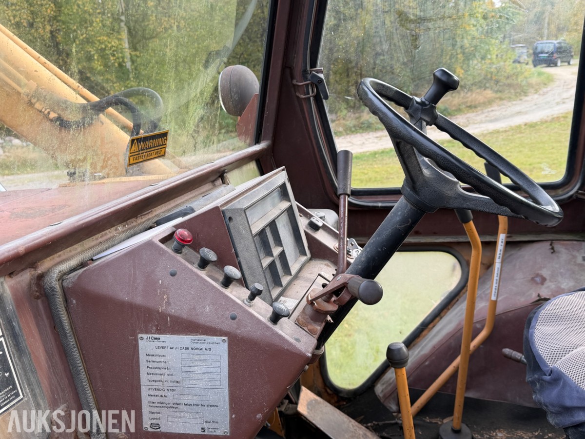 1985 Case 580G traktorgraver