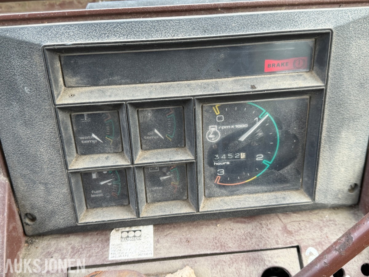 1985 Case 580G traktorgraver