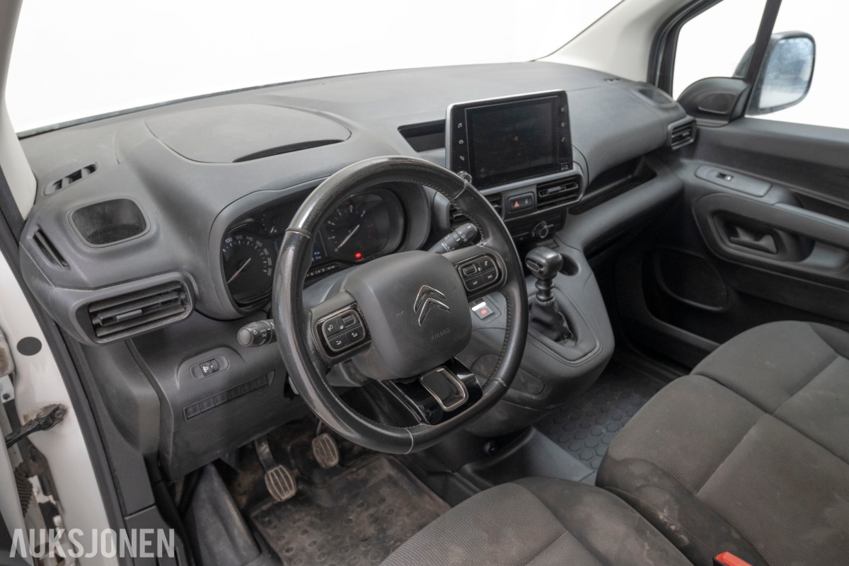 2022 Citroen Berlingo BlueHDI 102 HK L1 HENGERFESTE CRUISE BLINDSONEASSISTENT