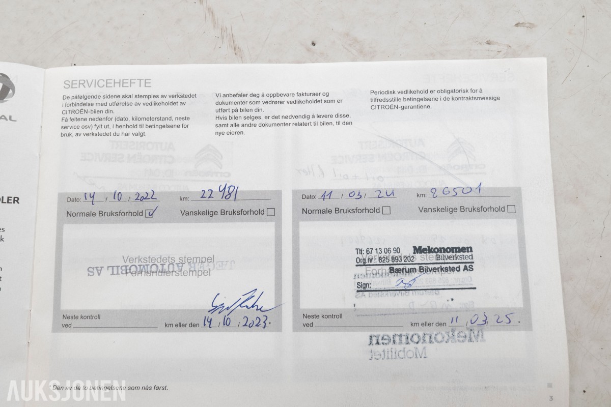 2022 Citroen Berlingo BlueHDI 102 HK L1 HENGERFESTE CRUISE BLINDSONEASSISTENT