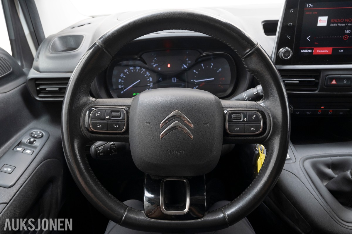 2022 Citroen Berlingo BlueHDI 102 HK L1 HENGERFESTE CRUISE BLINDSONEASSISTENT