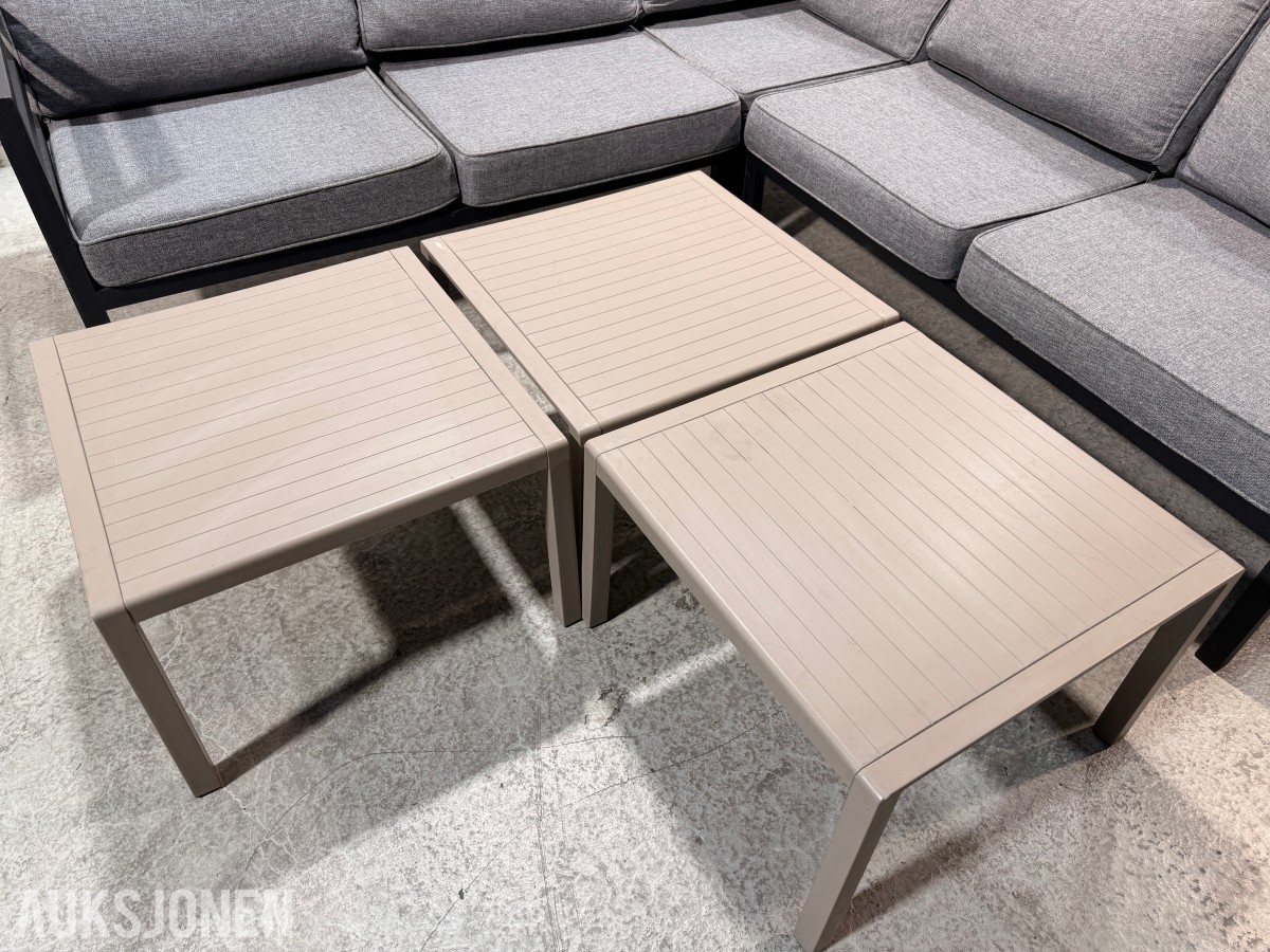 Brafab Samvaro sofagruppe med Nardi Aria 60 bord