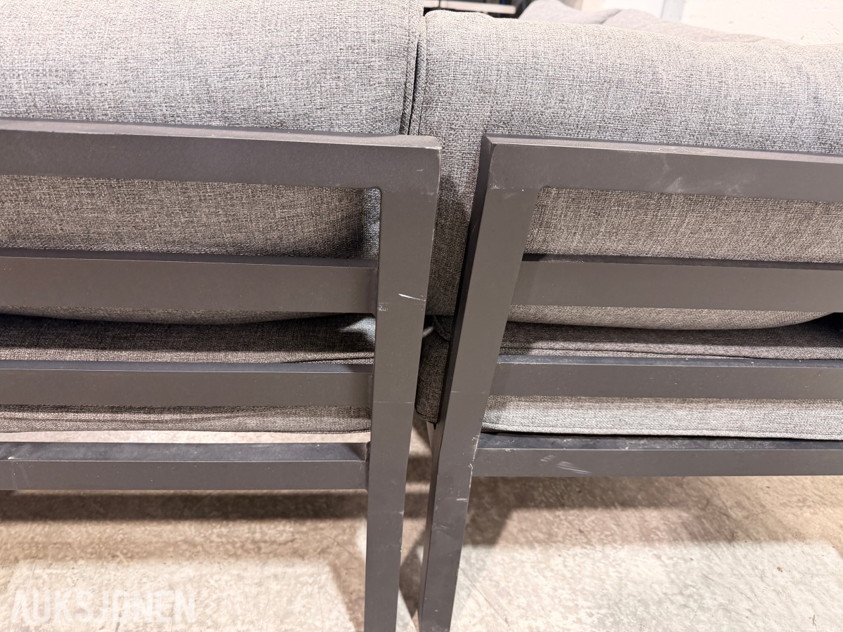 Brafab Samvaro sofagruppe med Nardi Aria 60 bord