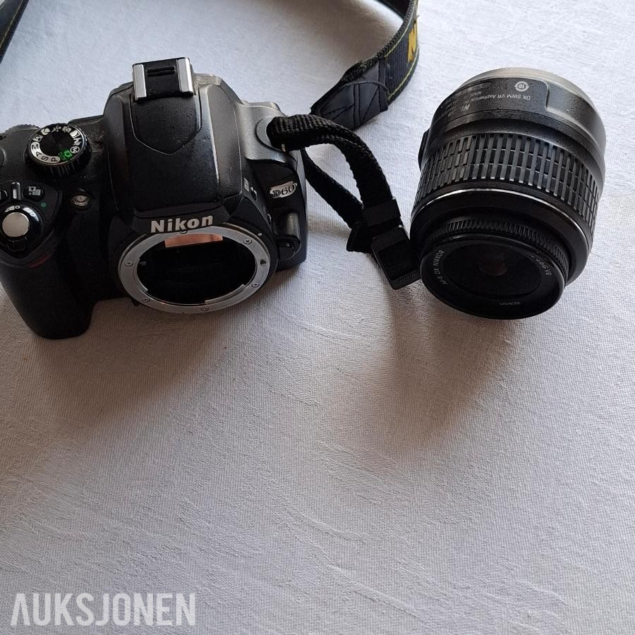 2010 Nikon D60 kamera