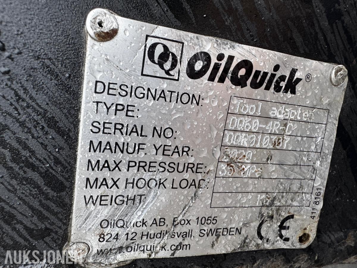GtreenTec LRS2402 grensag med S60 feste og OilQuick