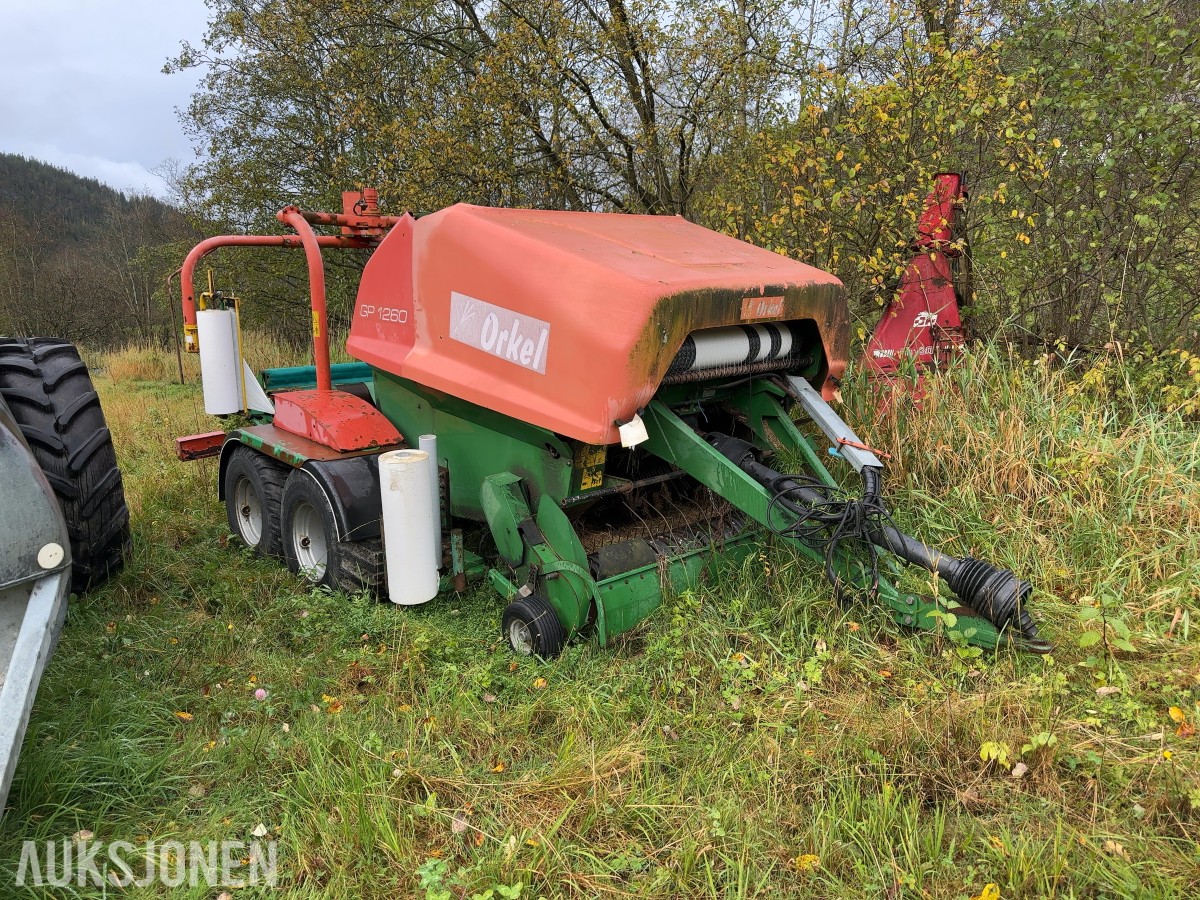 2004 Orkel GP 1260 Kombipresse, 1 eier