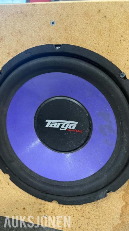 Ground Zero Bilstereo 2x basskasser, 3x forsterkere