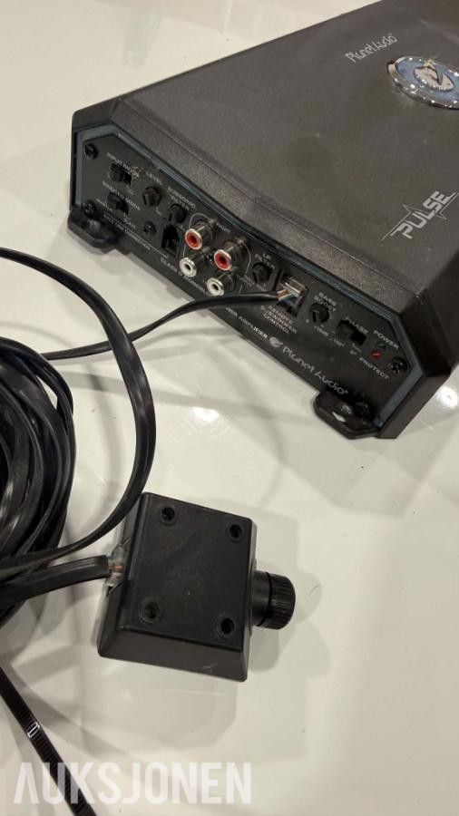 Ground Zero Bilstereo 2x basskasser, 3x forsterkere