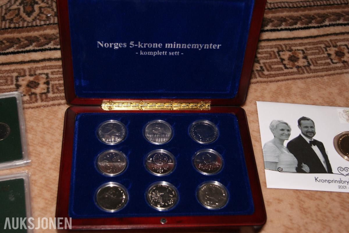 Norske Mynt sett & Minnemynter!